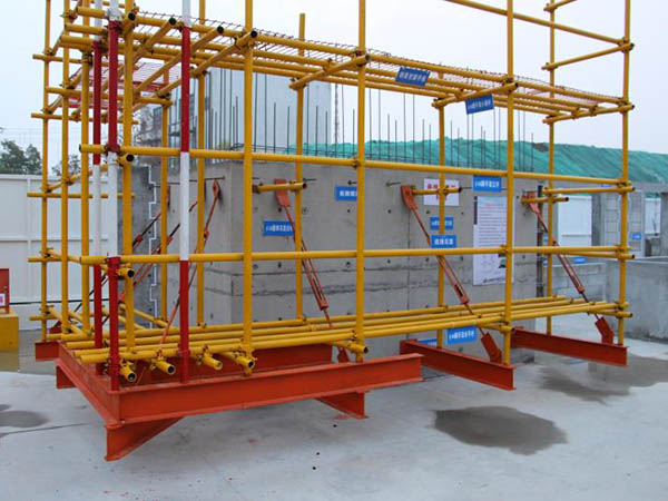 高层建筑悬挑脚手架工字钢